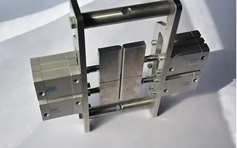 Шиберный узел с грубым и точным потоком Замена Erkomat Пневмоцилиндры Festo в шиберном узле